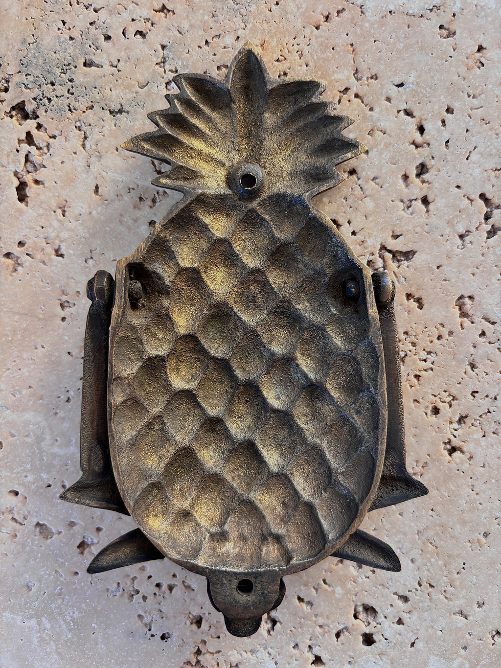 Pineapple Brass Door Knocker | Small