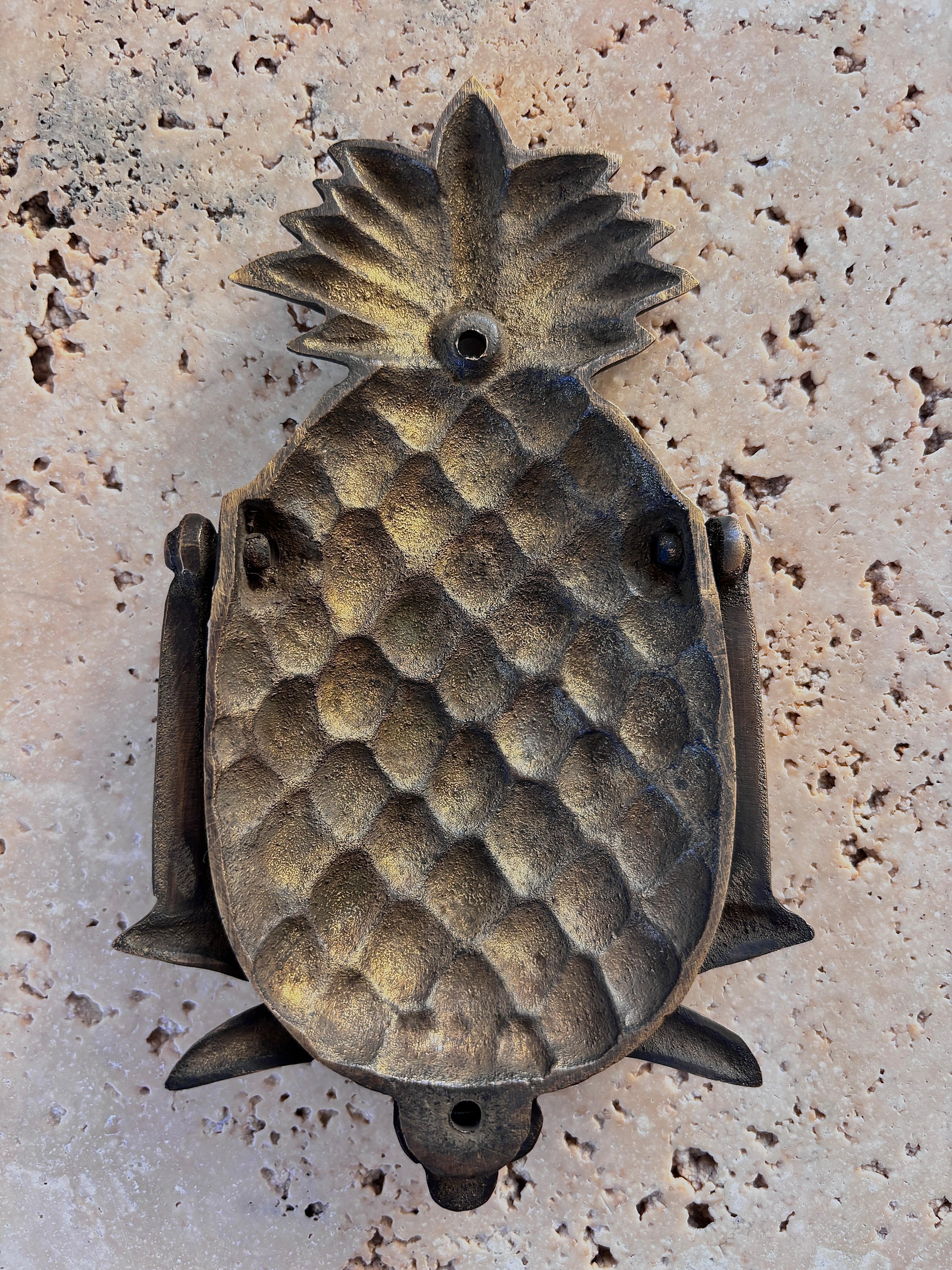 Pineapple Brass Door Knocker | Small