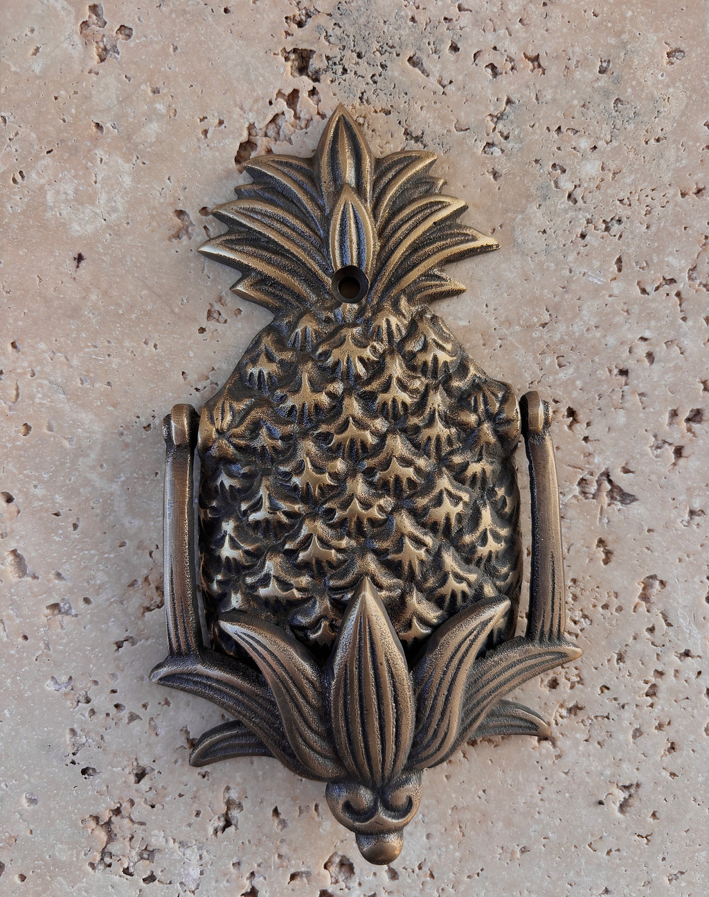 Pineapple Brass Door Knocker | Small