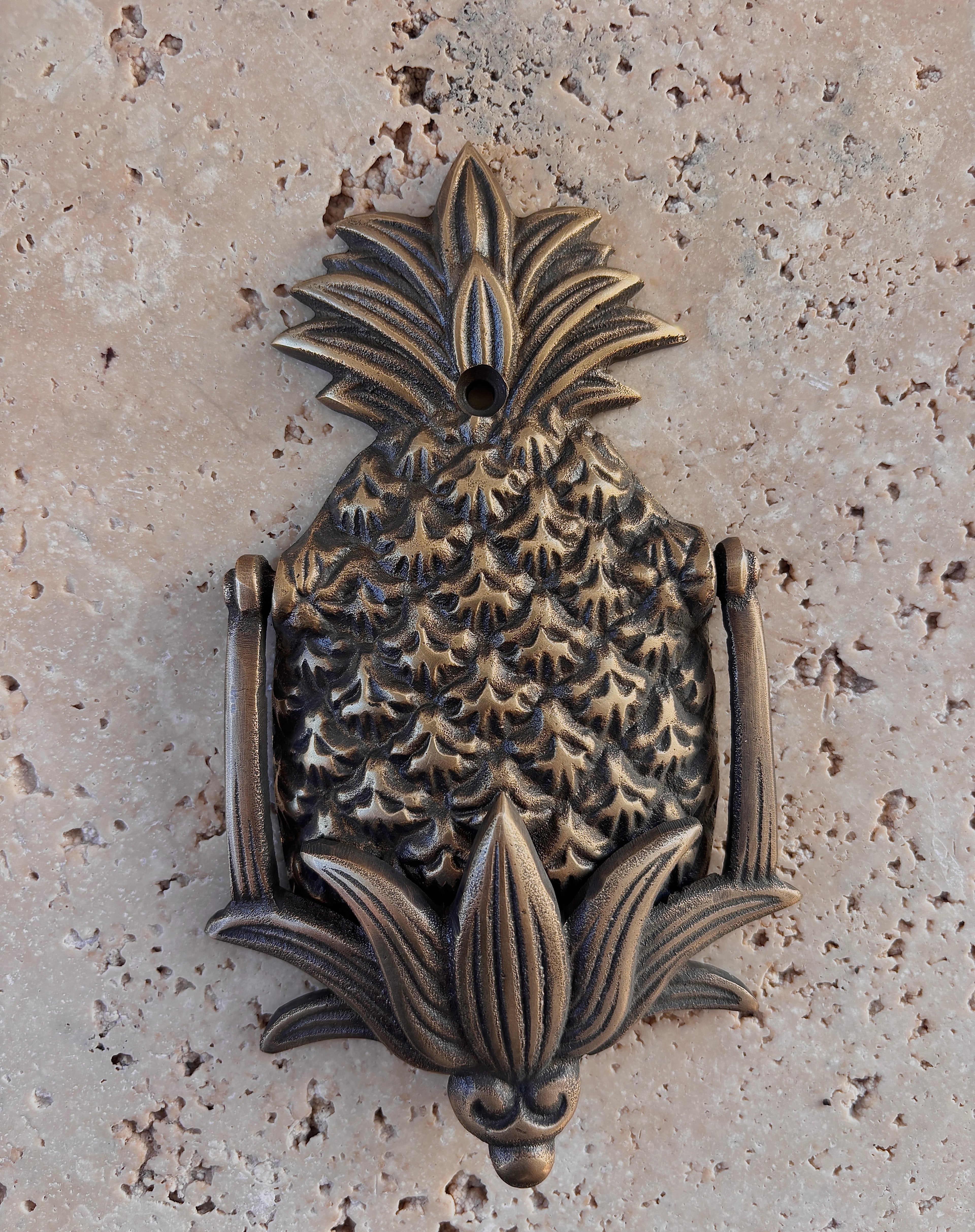 Pineapple Brass Door Knocker | Small