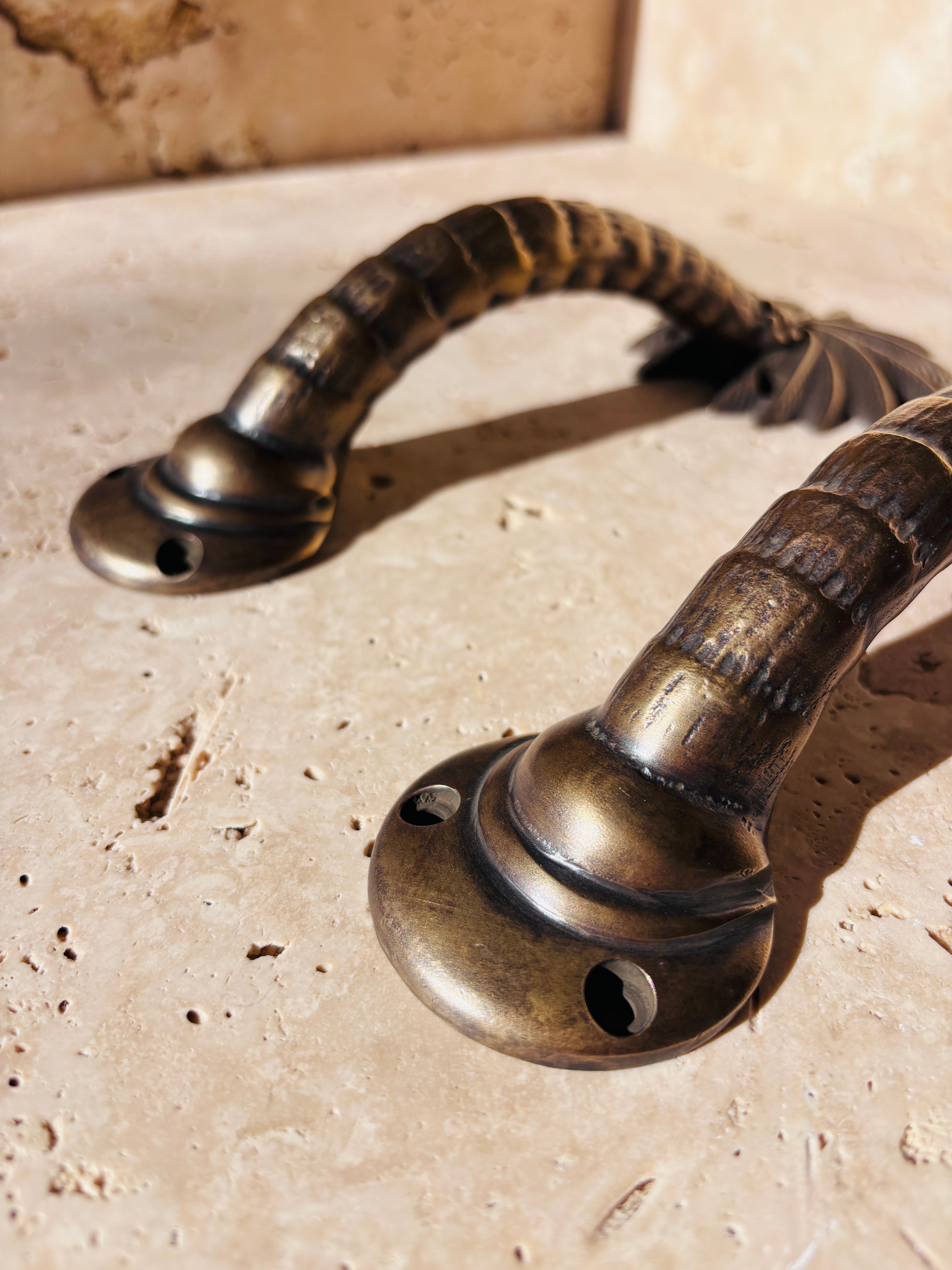 Coconut Palm Handle