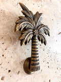 Brass Coconut Palm Door Knocker