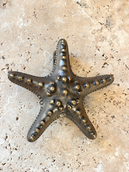 Brass Starfish Door Knocker