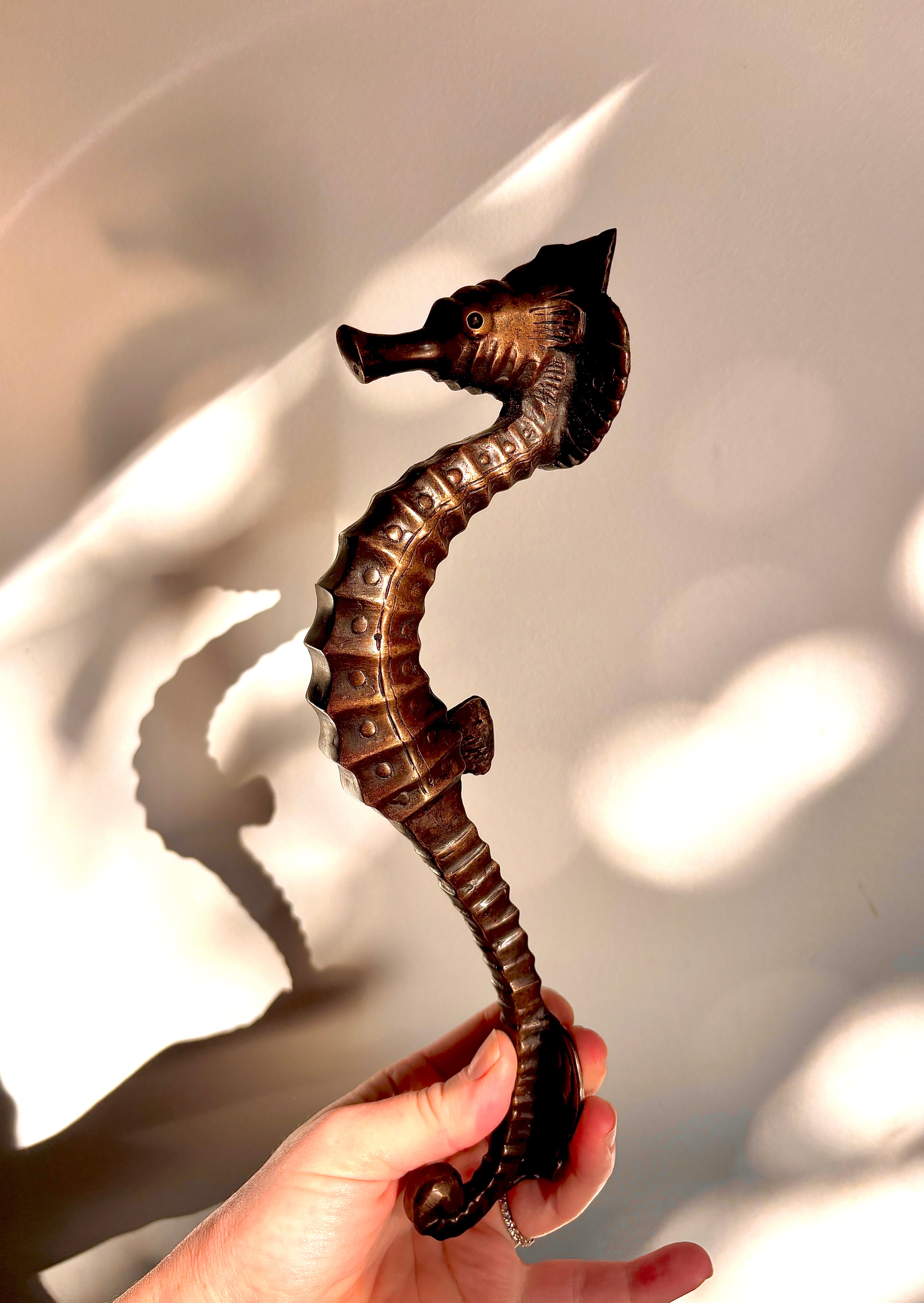 The Antique Seahorse Pull